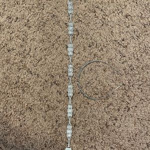 Wedding sash and headband